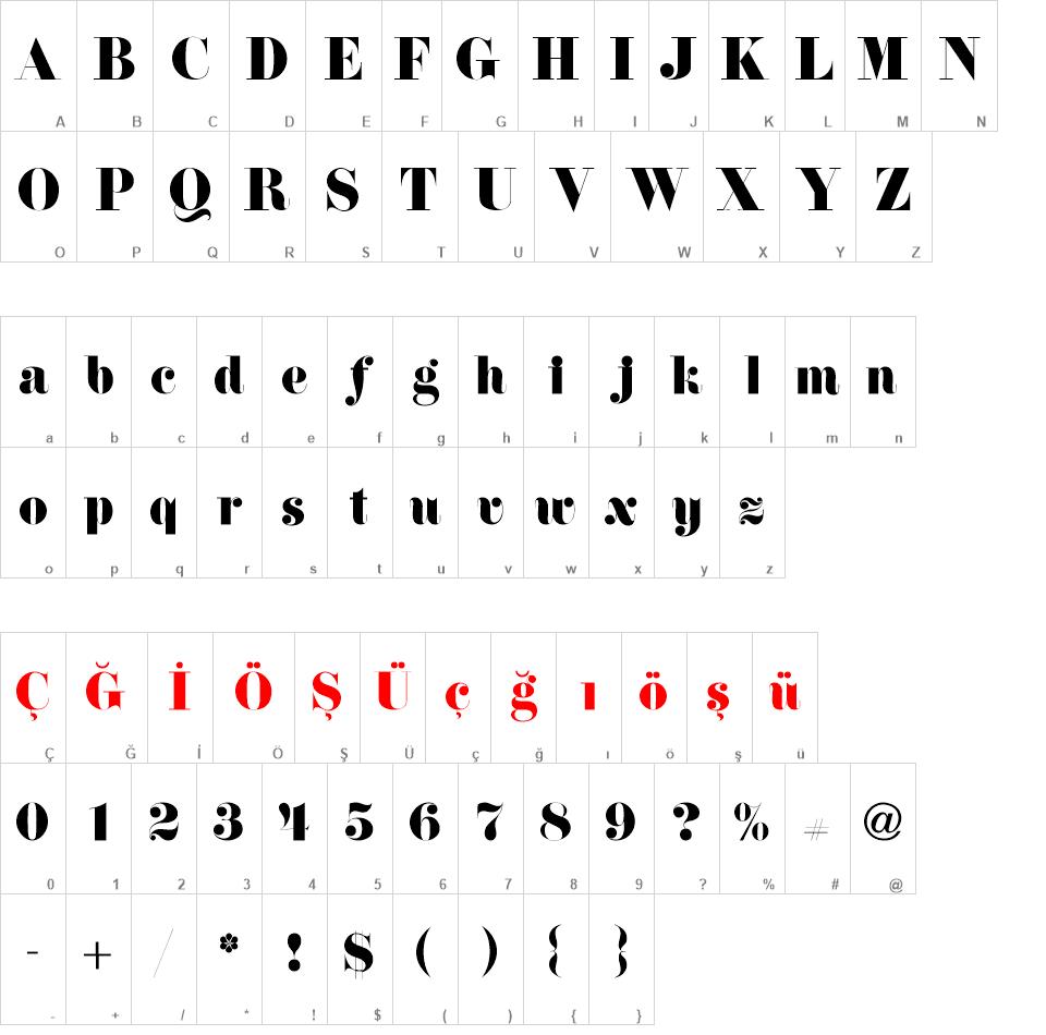 TR Firenze font